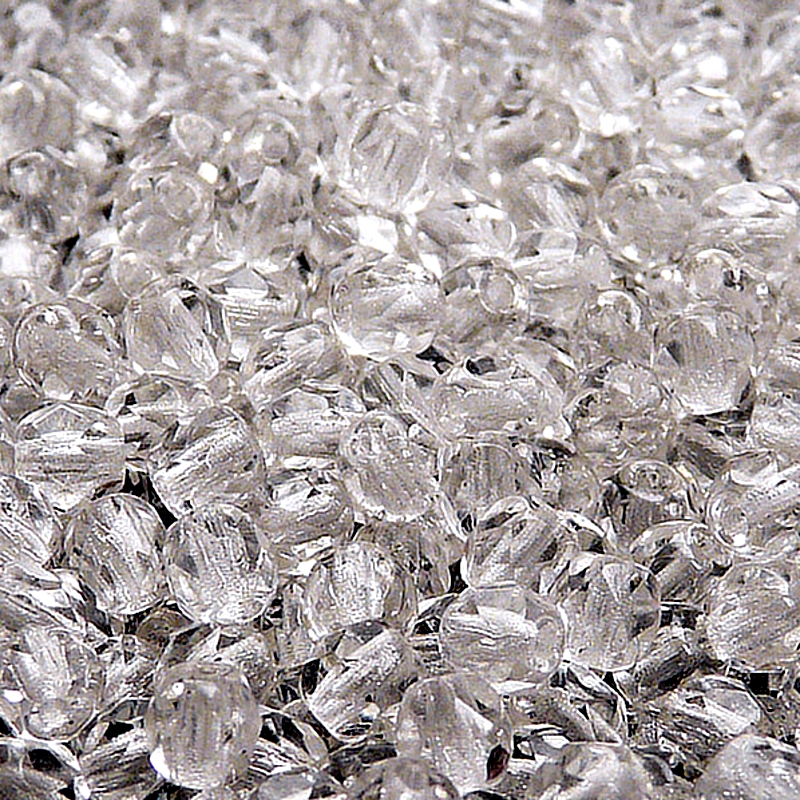 80pcs Czech Fire Polished Faceted Glass Beads Round 5mm Crystal
