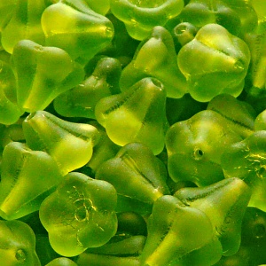 10pcs Czech Pressed Glass Bell Flowers Beads 11x13mm Olivine Matte